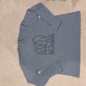 Mens gray long sleeves